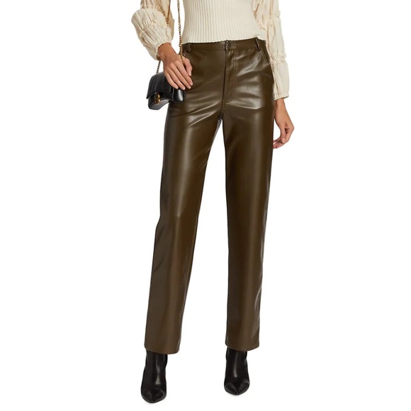 En Saison Lana Vegan Leather Trousers - Picture 5 of 6